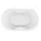 Atlantis Whirlpools Indulgence 41 x 70 Oval Soaking Bathtub 4170IS - alternate 2